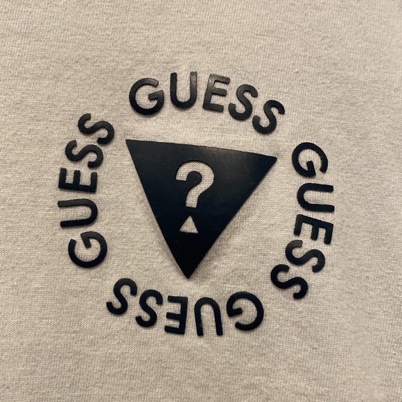 Blue Guess polo size M - Picture 2 of 5